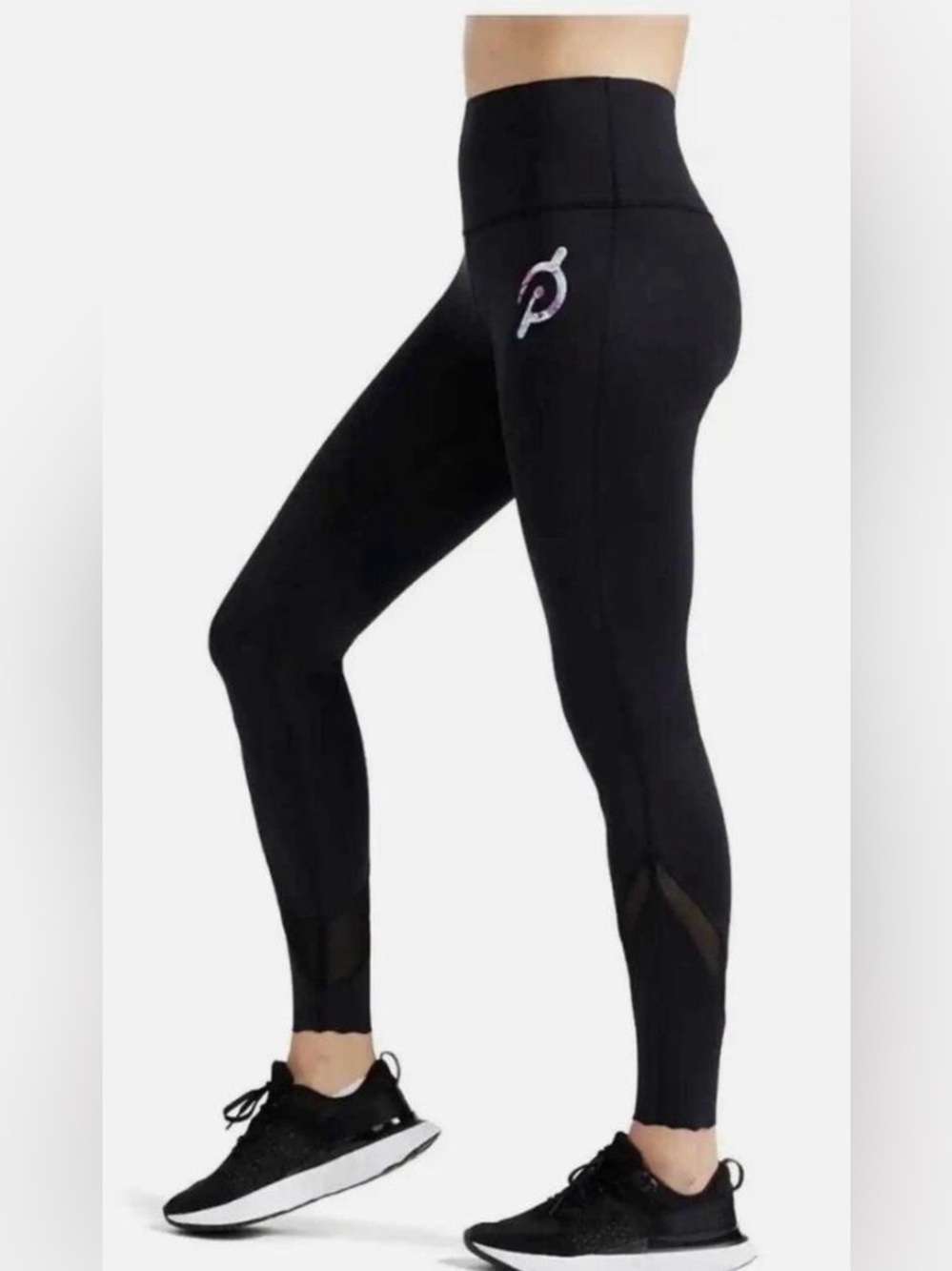 NWT Peloton Move Scalloped Hem mesh panel legging